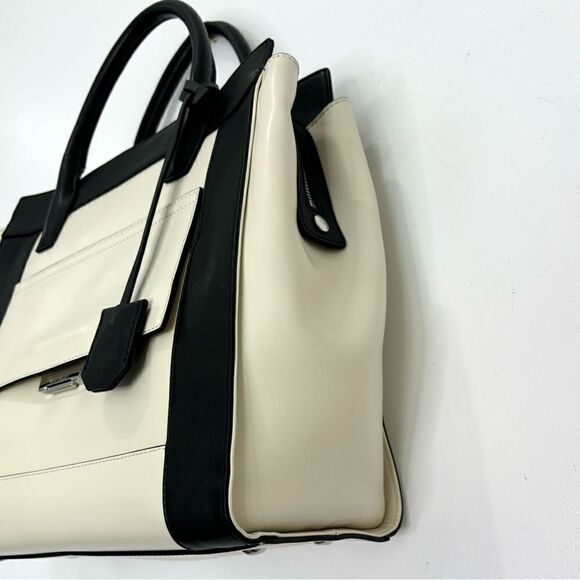 NWT $425 Karen Millen Bag in Black and White - Picture 6 of 12